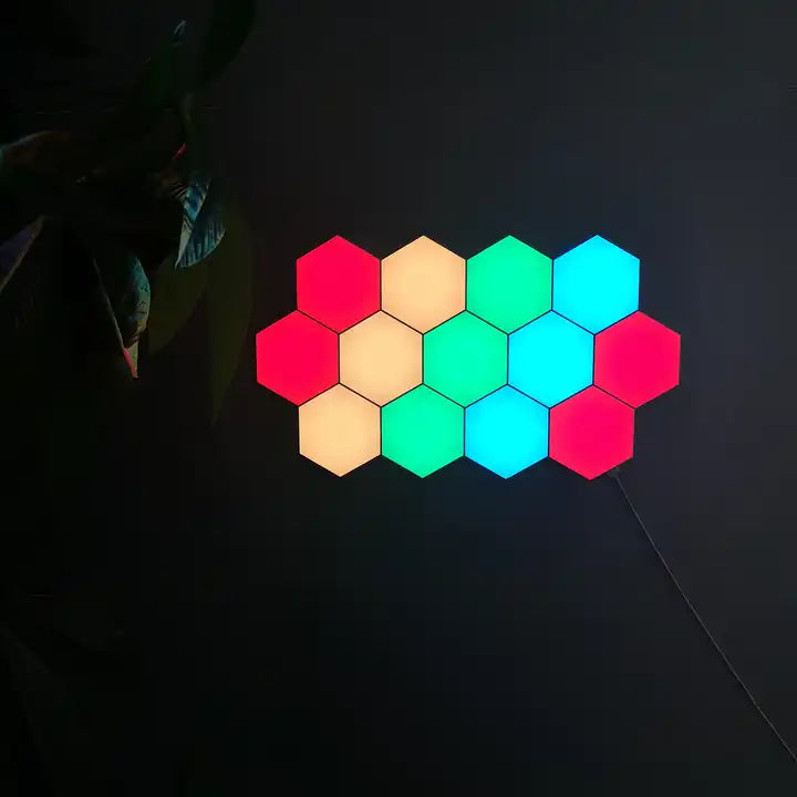 Hexagon LED Lights (6-pack)