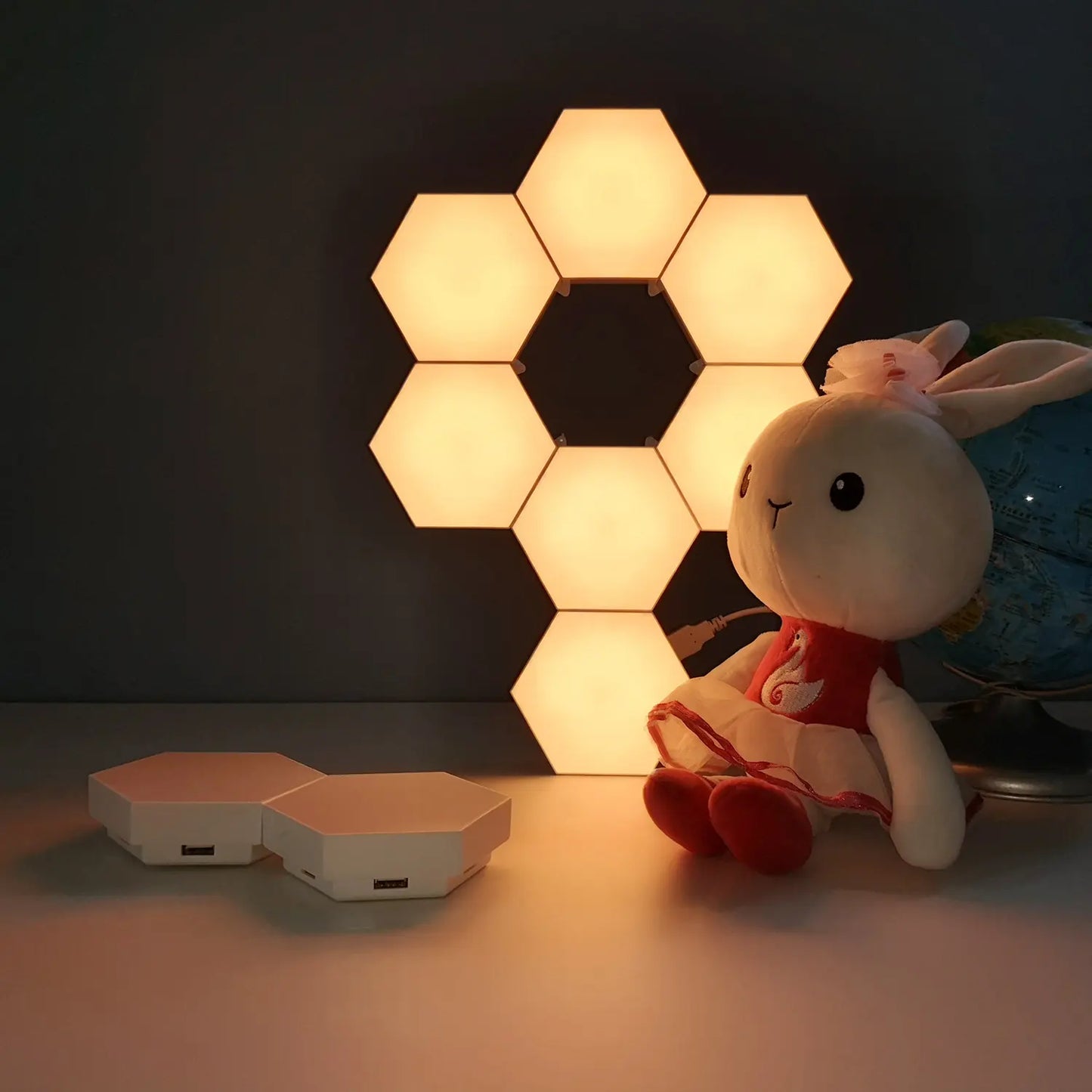 Hexagon LED Lights (6-pack)